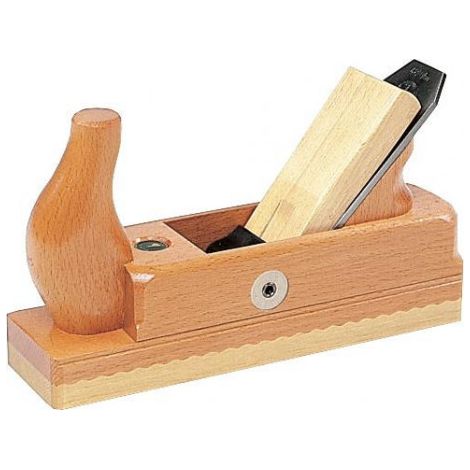Rabot à lisser HW4-48 avec semelle en hêtre blanc ULMIA (1/4)