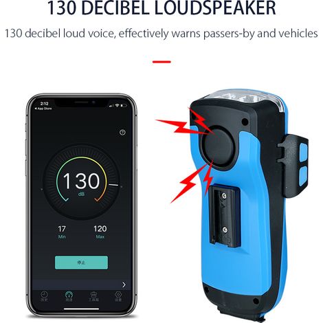 4-in-1-Multifunktions-Solarfahrradlicht, Handyhalterung, 4000-mAh-Powerbank, Fahrradklingel und LED-Fahrradlichter (1/5)