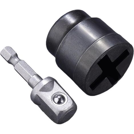Adaptateur de Perceuse pour Cric Ciseaux Douille (1/5)