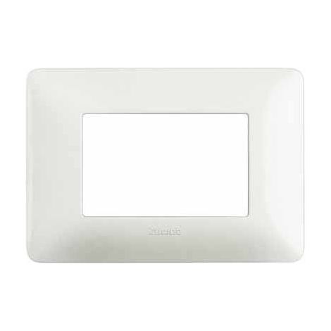 BTICINO AM4803BBN - Placca 3 Moduli - Bianco - Materiale Tecnopolimero - Matix (1/6)