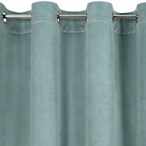 Eurofirany Fertiggardine D91 rosa Ösen 140 x 250 cm Salbei (1/5)
