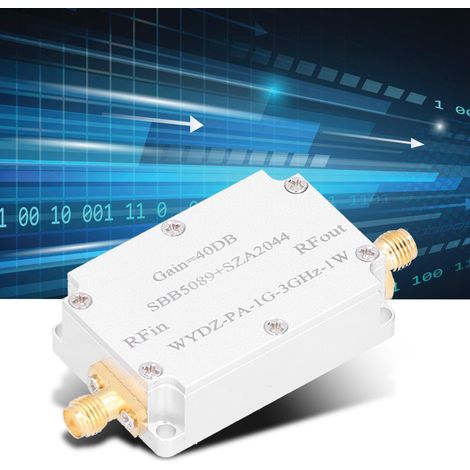 Amplificateur de puissance unidirectionnel à micro-ondes SBB5089+SZA2044 1W 30dBm Amplificateur de puissance RF (1/5)