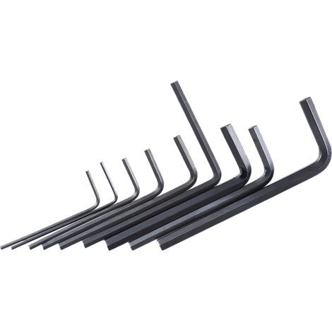 Juego de 9 llaves de ajuste para tornillos de mástil y puente de guitarra y bajo, herramienta de reparación. (1/5)