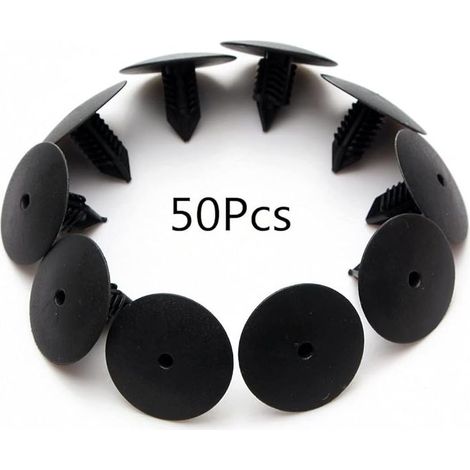 Clips de réglage de pare-boue de passage de roue compatible avec Re-nault Clio Scenic Megane - Type A 50 Pcs