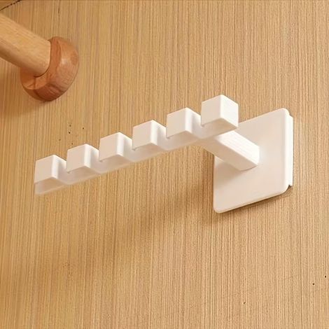 JSSEVN-Étagère de rangement pratique, organisateur de chapeaux peu encombrant, solution de rangement en plastique, idéale pour les foyers et (1/5)