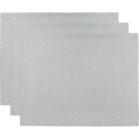 vhbw 3x Filter Metallfettfilter Ersatz für Whirlpool 481948048357 für Dunstabzugshaube, Metall