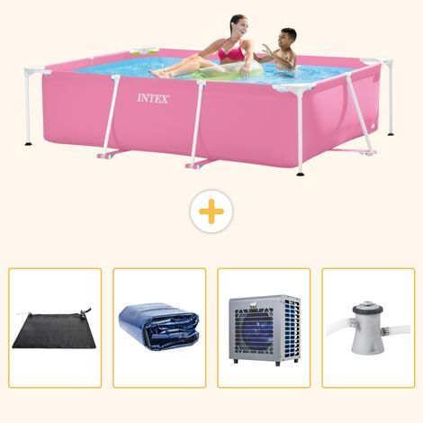 Intex Piscine Tubulaire Rectangulaire - 220x150x60 cm - 5-pièces S42 (1/5)