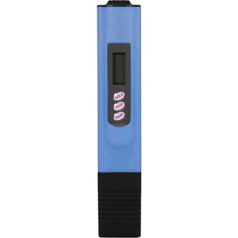 Testeur TDS - Compteur Numérique LCD Pour Qualité Eau - Mesure Pureté Eau Filtrée Aquarium Hydroponie Piscine - 0 À 9999 PPM Et Température - 1 Pièce (1/4)