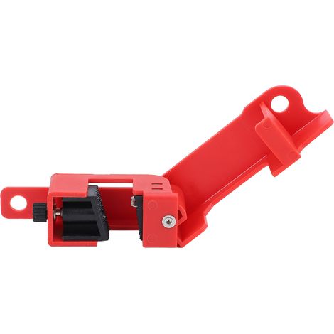 Cadenas de sécurité consignation en nylon, verrouillage bidirectionnel pour disjoncteur, kit de verrouillage pour sécurité industrielle (1/5)