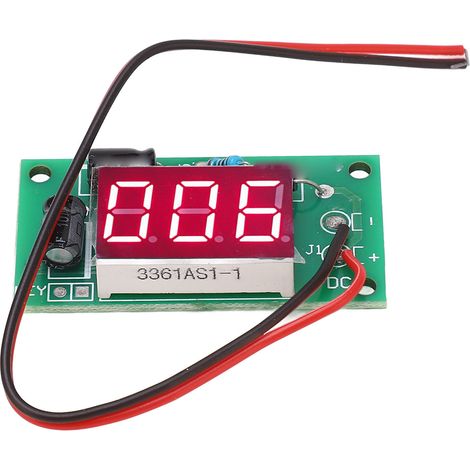 Module compteur à déclenchement, affichage rouge à 3 chiffres, accumulateur pour équipements industriels 7-16 V