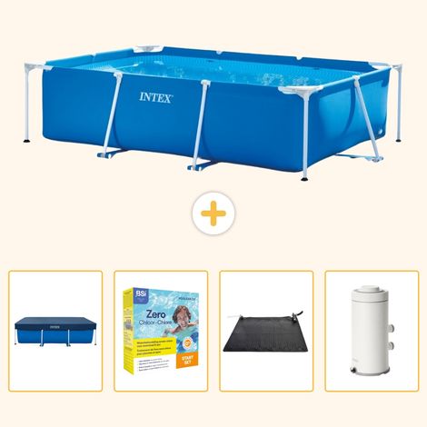 Intex Piscine Tubulaire Rectangulaire - 300x200x75 cm - 5-pièces S103 (1/5)