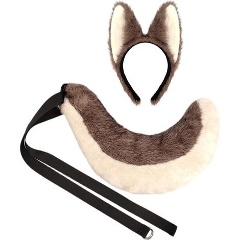 Accessoire de cheveux oreilles de renard en fourrure bandeau et légers et respirants accessoire de cosplay pour les fêtes costumées accessoires de cosplay anime (1/5)