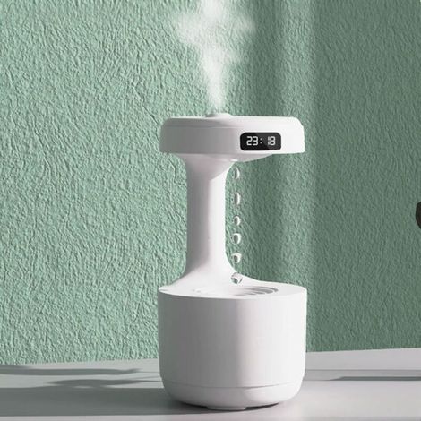 Cool Mist Humidifier, Water Drip Humidifier with Night Light, Suitable for Home, Bedroom (1/5)