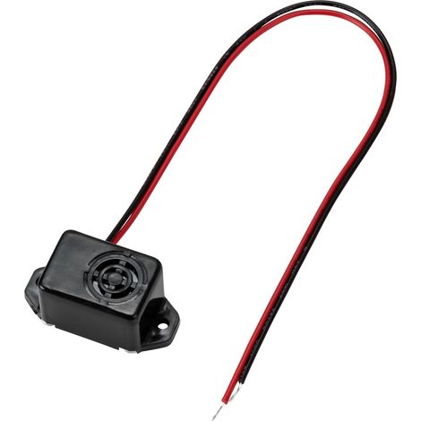 TRU COMPONENTS TC-9218556 Miniatur Summer Geräusch-Entwicklung: 75 dB  Spannung: 12 V/DC Dauerton 1