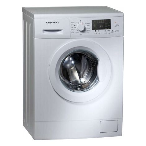 Lavatrice SanGiorgio F710L Caricamento Frontale Libera Installazione 2200 W Classe D Bianco (1/6)