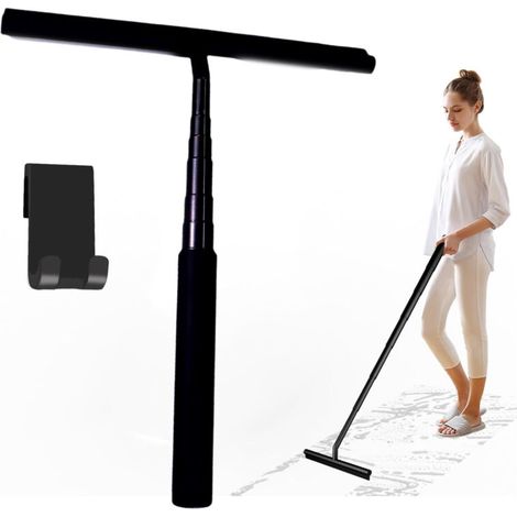 Raclette de sol 137 cm - Raclette de -DOUche - Raclette à eau - Largeur 28 cm - Noire-DOU