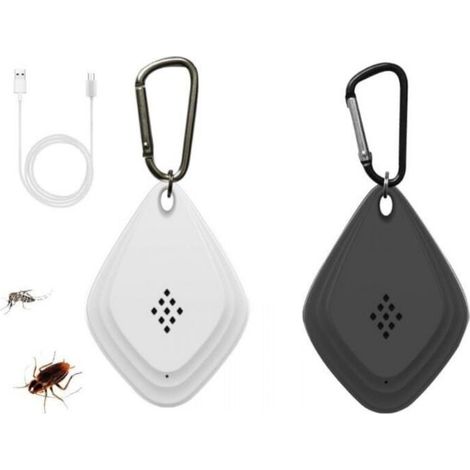 Portable Ultrasonic Mosquito Repellent – Advanced 6-Band Technology – USB Charging – Protection up to 60m² (1/5)