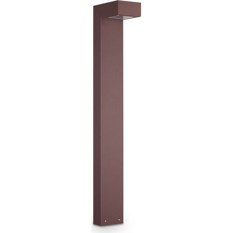 Piantana Moderna Sirio Alluminio Coffee 2 Luci 3W 3000K Luce Calda H80Cm (1/2)