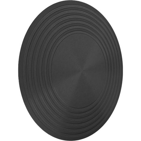 CCYKXATapis de Plaque Induction en Aluminium Oxyde 24 Cm Noir avec Haute Conductivité Thermique pour Cuisinière à Gaz et Camping (1/5)