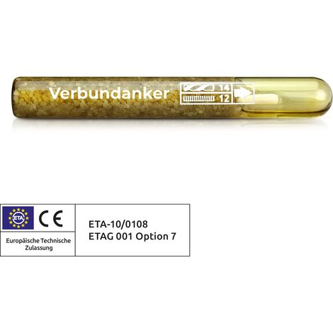 IsolBau Chemischer Anker Kapsel M12 1 Stück. (1/5)