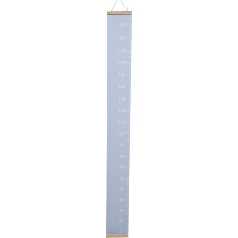 1 tableau de taille décoratif mural créatif pour enfants-200X20X2.5CM-Blue