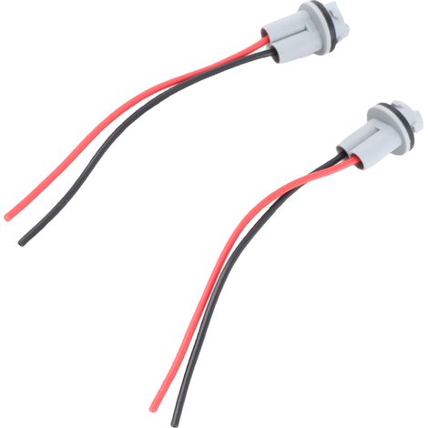 Connecteur T15 avec fil pour douille d'éclairage du tableau de bord (vendu par paire) (1/5)