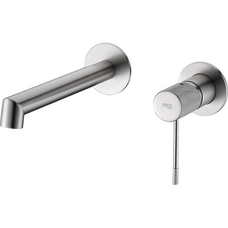 Monocommande Lavabo Encastré Line Nickel Brossé Imex Imex Gld038 Nq