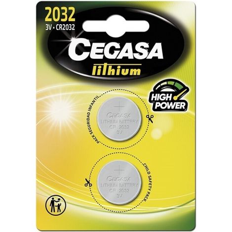 PILA LITIO CR2032 3V BTBL2 - CEGASA