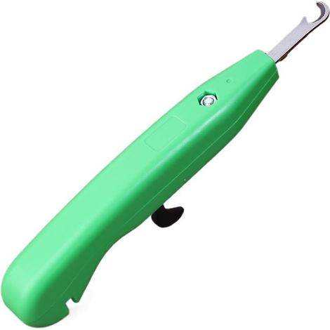 tijera de podar portátil, herramienta de jardinería multifuncional para recolectar frutas y verduras (verde) (1/5)