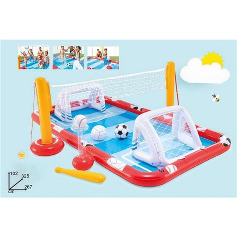 Piscina gonfiabile play senter multi sport intex