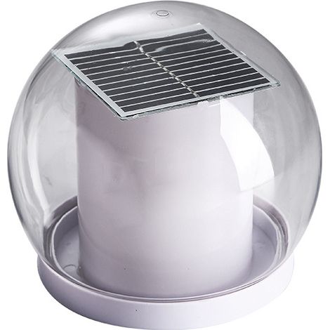 Luces flotantes para piscinas, luces solares flotantes para piscinas, luces flotantes impermeables, luces para piscinas con encendido y apagado automático, vela flotante de 3 modos (1/5)