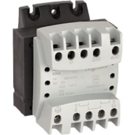 transformateur de sécurité monophasé - 230/400v vers 12/24v - 160va