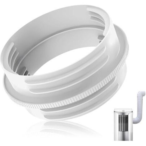 Adapter für tragbare Klimaanlagen Ø130/150 mm, Abluftschlauch-Set, einfacher Fensteranschluss (1/4)