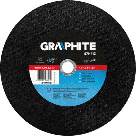 Disco de corte de metal 400 x 4,0 x 32 mm, 41 A24-T-BF (1/2)