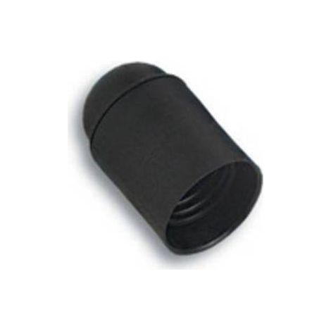 20 x PORTALAMPADA NERO E14 