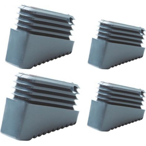 Lot de 4 embouts d'escalier 33mm et 40mm – Pour escaliers de 2 à 6 marches – Installation facile – Matériaux durables pour adhérence – Altipesa