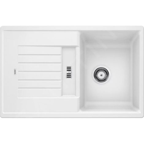 Blanco Zia 45 - Évier en silgranit, 780x500 mm, blanc 514726 (1/2)