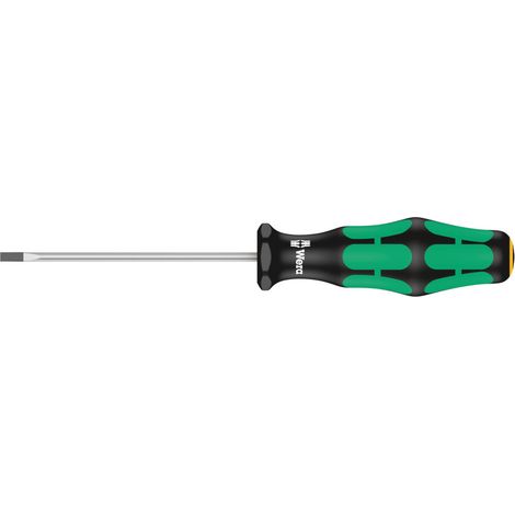 WERA Schlitz-Schraubendreher 335 2,5 x 0,4 x 75 mm, Kraftform-Griff (1/5)