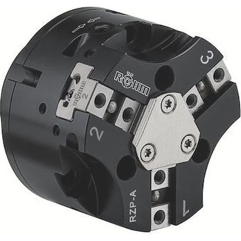 Röhm RZP-A 64/3-2 GI, pince de préhension centrale, grande force de préhension, sécurité de force de préhension serrage intérieur - 436963