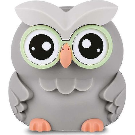 Tirelire hibou numérique, tirelire avec comptage automatique, idéale comme cadeau pour les enfants et les adultes. Fonctionne avec 2 piles AAA. (1/5)