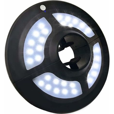 Green Mobility-Lampe de parasol sans fil, 36 lampes de parasol rechargeables à LED avec 2 niveaux de luminosité pour parasols, tente (1/5)