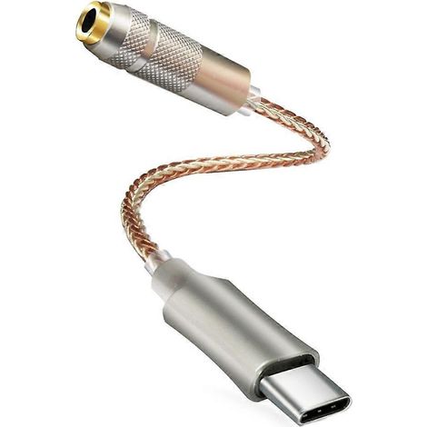 TPC Digitaler Kopfhörerverstärker mit Audiodekodierung, USB-C-auf-3,5-mm-Schnittstelle