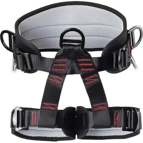 Harness of climbing, thickness adjustable Elargi The Harness of safety of the Body, The Polyester Shaft of climbing for the Roche Sauvetage Fire (1/5)