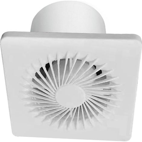 Ventilateur extracteur d'air 12 V à grande vitesse pour fenêtre et mur, ventilation silencieuse pour contrôle de l'humidité dans la cuisine, poulailler, WC
