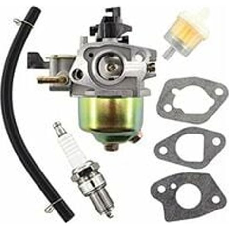 Carburateur - Pour Moteur Honda GXV120 GXV140 GXV160 - Compatible Tondeuse HR194 HR195 HR214 HR215 HR216 HRC216 HRB475 HR2150 - Pièce de Remplacement 16100-ZE6-W01 - 1 Pièce