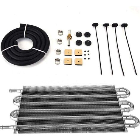 Modification de voiture accessoires généraux voiture climatisation tuyau ceinture condenseur voiture condenseur six rows-190mm