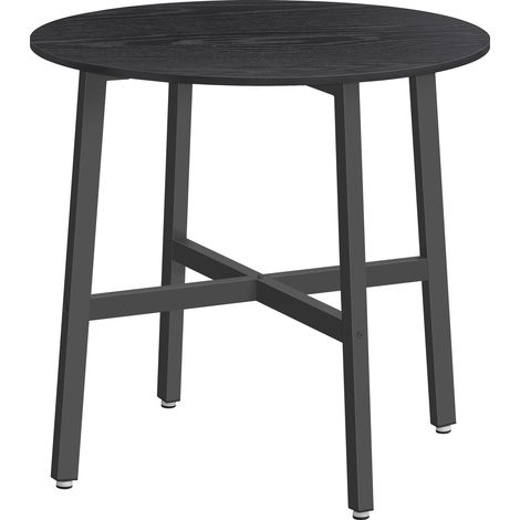 Table à Manger, Table de Cuisine Ronde, 80 x 75 cm (Diamètre x H) (1/5)
