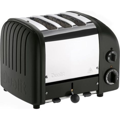 Tostadora de 3 rebanadas, 1700 W, negra - 30261 - Dualit -