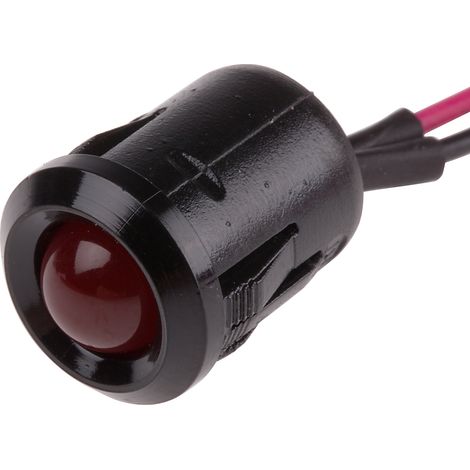 Voyant LED lumineux Rouge RS PRO, dia. 12mm, 2V c.c. ( Prix pour 1 )