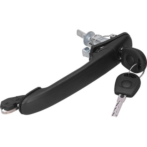 Poignée de Porte Extérieure avec Serrure Avant Gauche/Droite Remplacement 7M0837207B Compatible avec Seat ALHAMBRA (1/5)